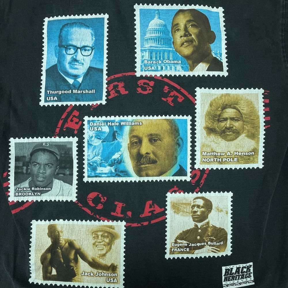 Vintage Phat Doc Black History Stamps All Over Pr… - image 2