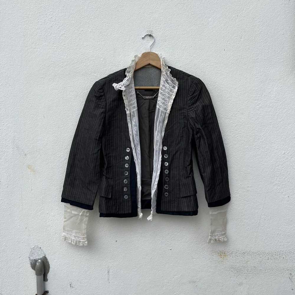 Alexander McQueen × Designer CROPPED COAT JACKET … - image 10