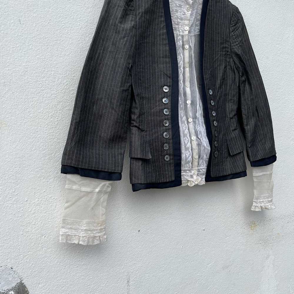 Alexander McQueen × Designer CROPPED COAT JACKET … - image 4