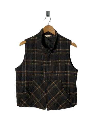 Redmoon Redmoon Brown Checkered Vest