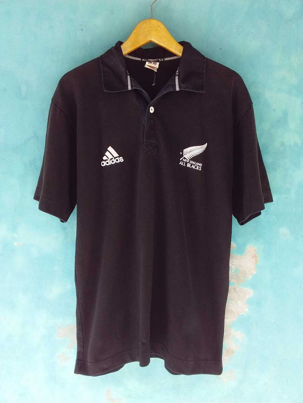 Adidas × All Black × Streetwear Polo shirt ADIDAS… - image 7