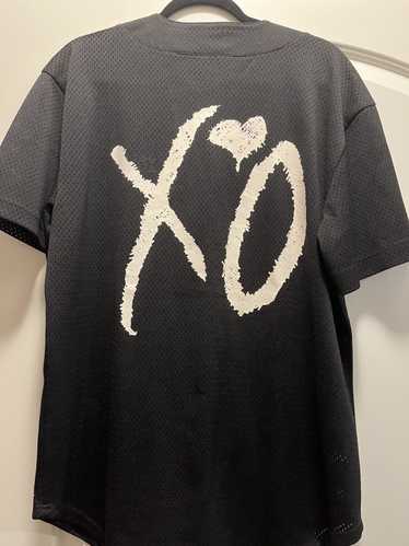 The Weeknd Cross Hoodie, XO The Weeknd Merch, Tour Clothing (Infrared -  Custom City