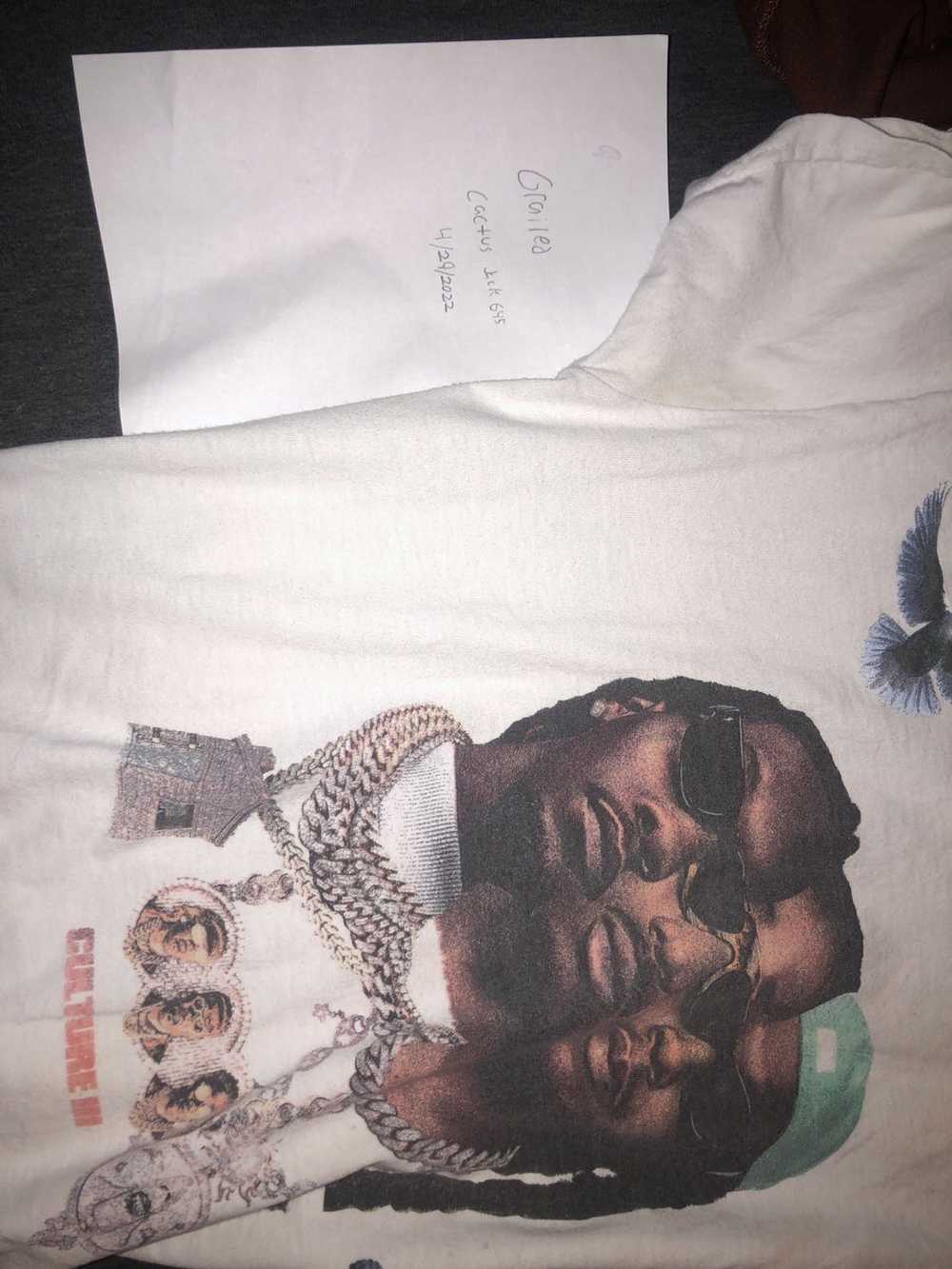 Migos Migos culture III 3 promo shirt white - image 5