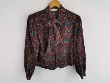 Burberry Burberrys Blouse Vintage 90s Burberrys B… - image 1