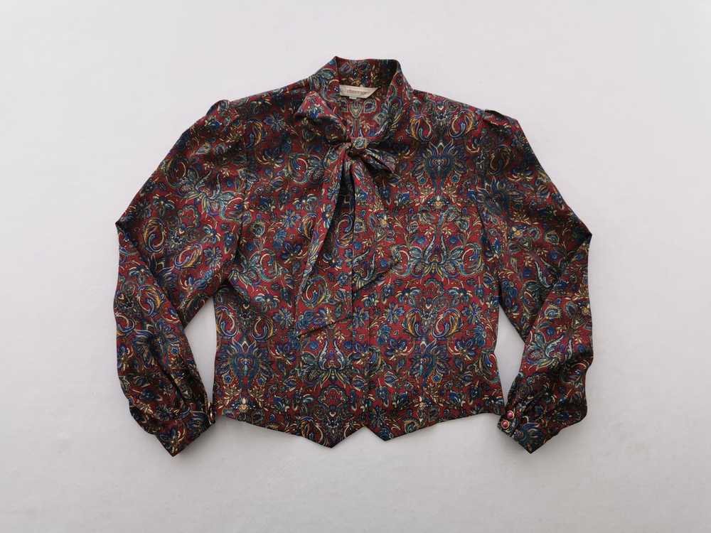 Burberry Burberrys Blouse Vintage 90s Burberrys B… - image 3