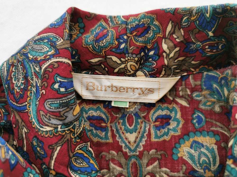 Burberry Burberrys Blouse Vintage 90s Burberrys B… - image 4