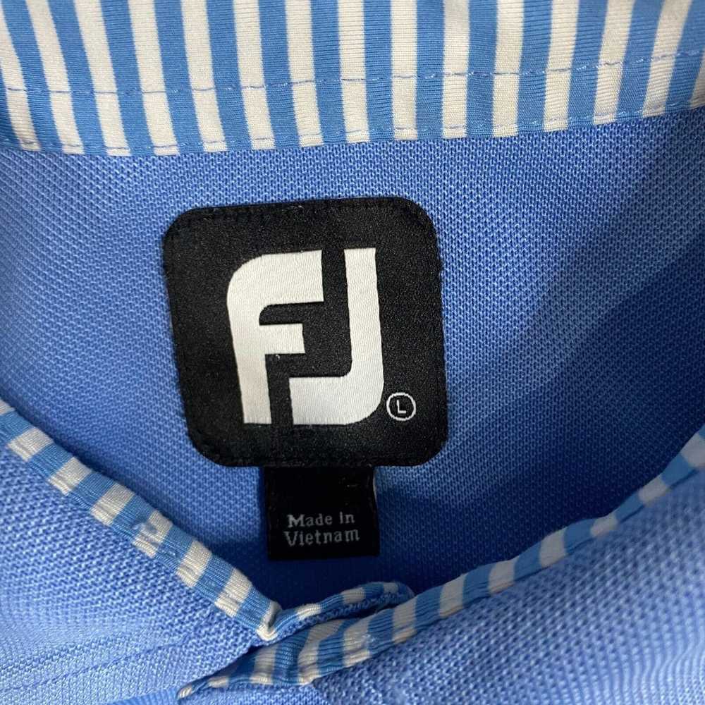 Footjoy Footjoy Mens Polo Shirt L Blue Performanc… - image 2