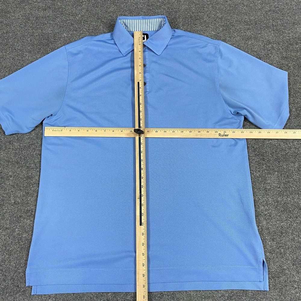 Footjoy Footjoy Mens Polo Shirt L Blue Performanc… - image 4