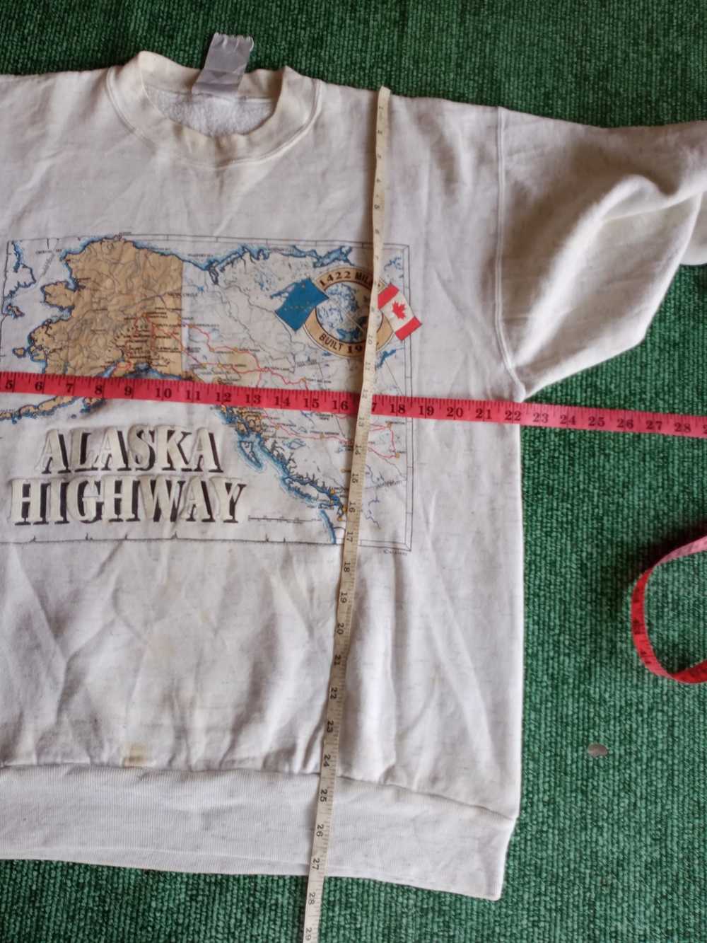 Made In Usa × Vintage Vintage oneita Alaska highw… - image 12