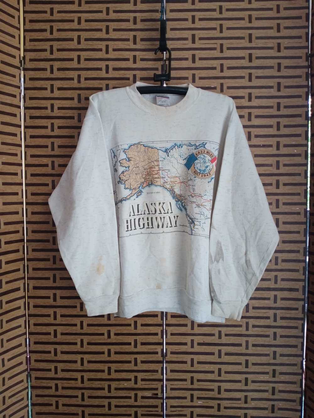 Made In Usa × Vintage Vintage oneita Alaska highw… - image 1