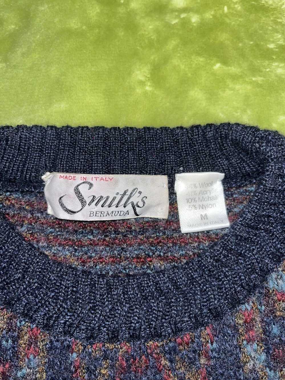 Coogi Coogi like Smiths Bermuda Knit Sweater 🔵 - image 3