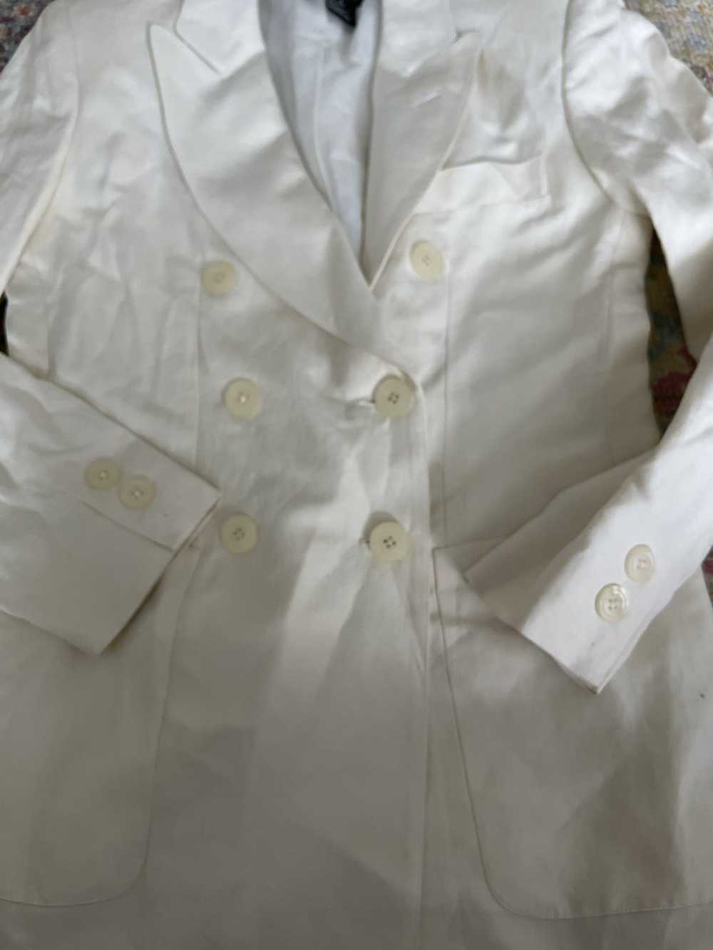 DKNY Beautiful linen/silk blazer - image 2