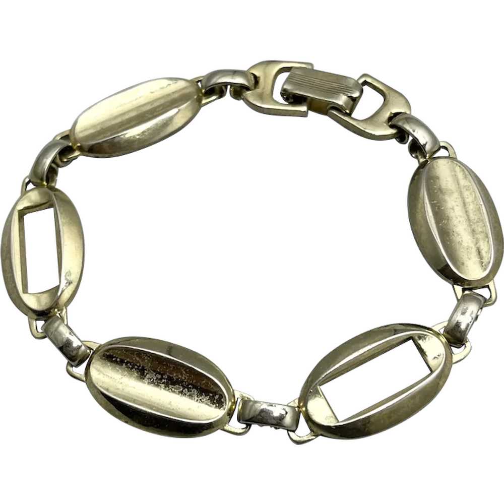 Vintage Marino Gold Tone Chain Bracelet - image 1