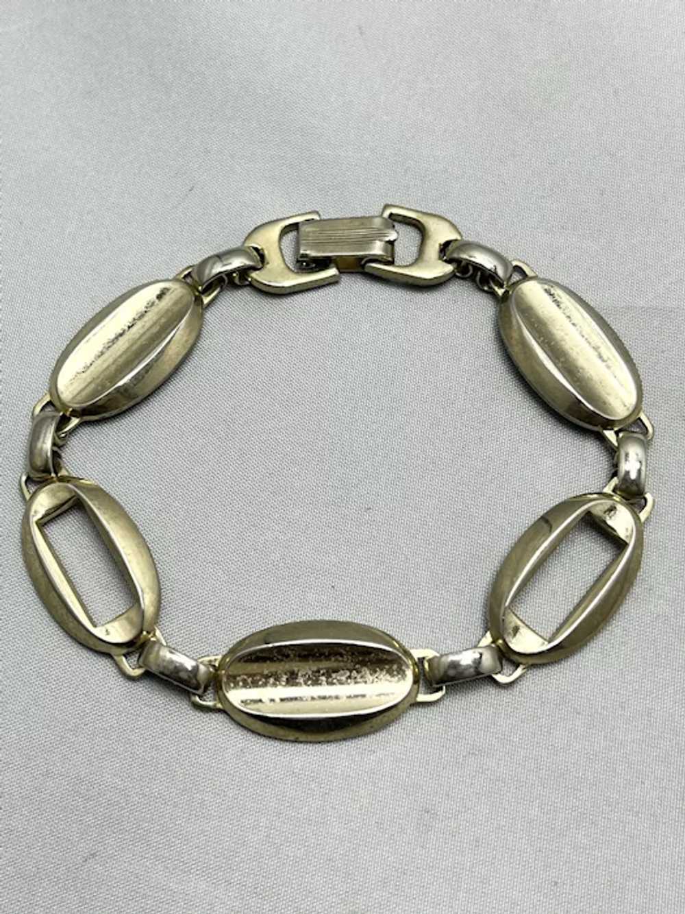 Vintage Marino Gold Tone Chain Bracelet - image 2