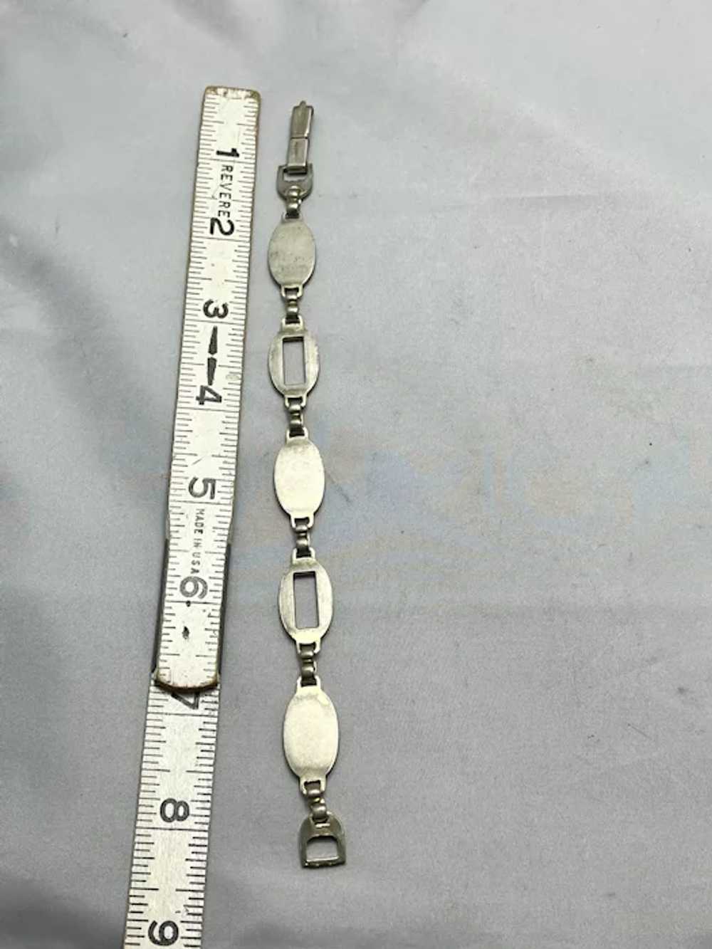 Vintage Marino Gold Tone Chain Bracelet - image 4