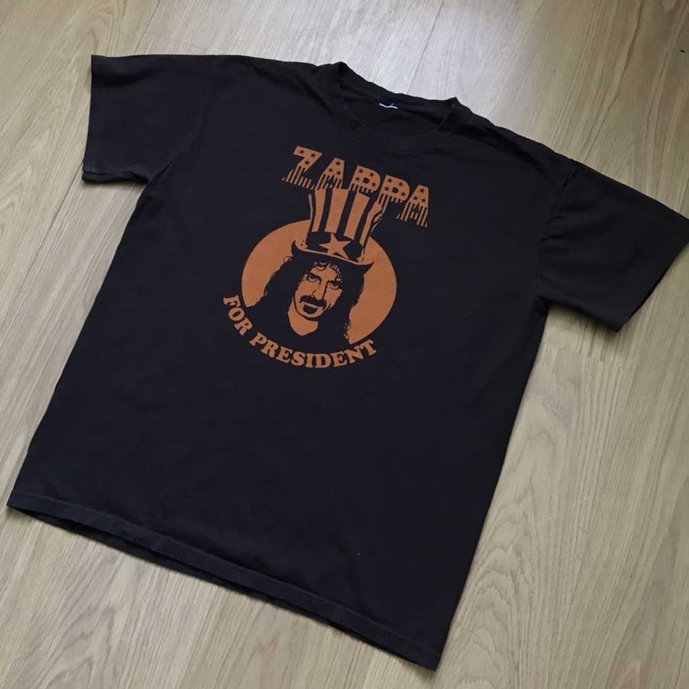 Band Tees × Made In Usa × Vintage Frank Zappa Vin… - image 3