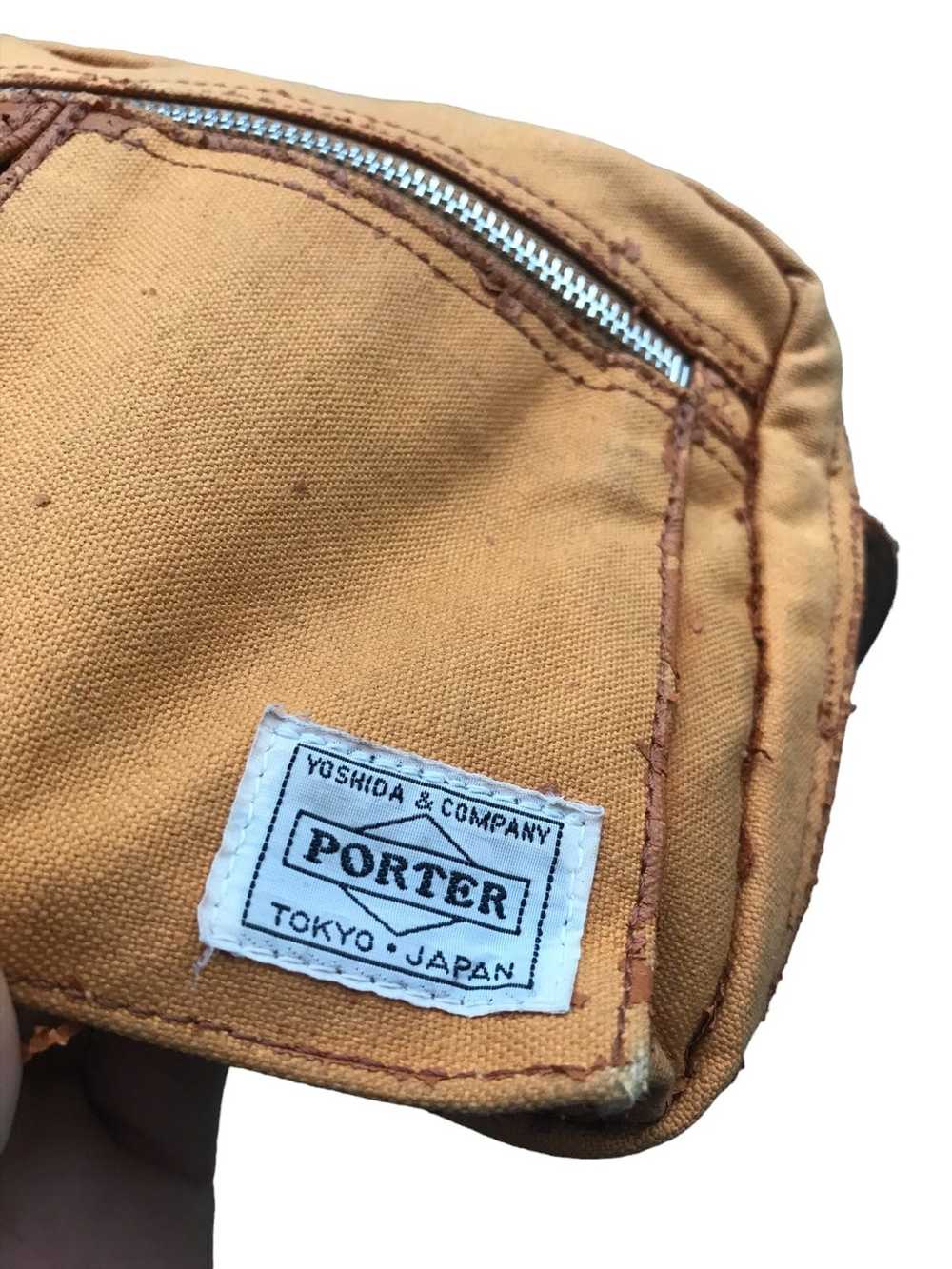 Porter Porter distress pvc sling bag - image 4