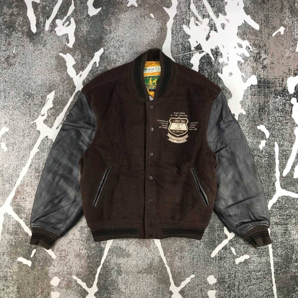 Varsity Jacket × Vintage Vintage Mac Hope Varsity… - image 1