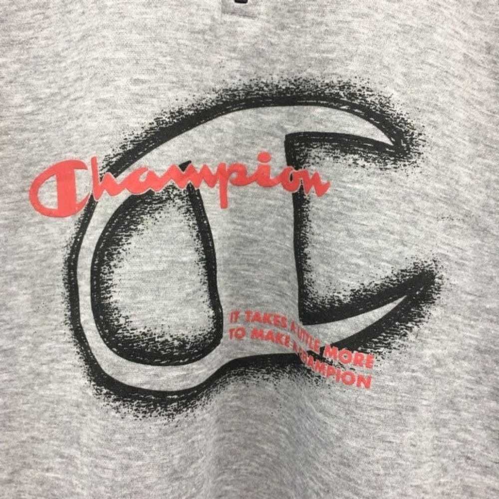 Champion Champion Turtle Neck Sweatshirt Big Logo… - image 6