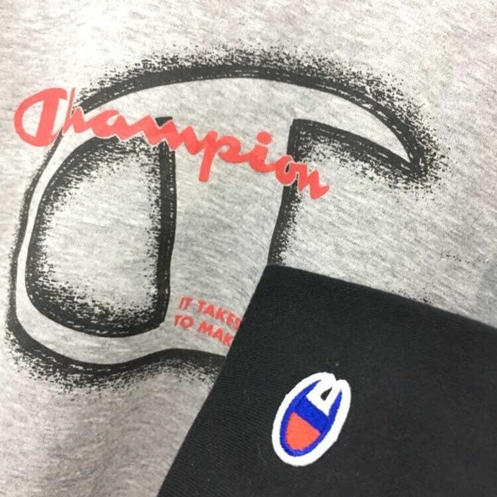 Champion Champion Turtle Neck Sweatshirt Big Logo… - image 7