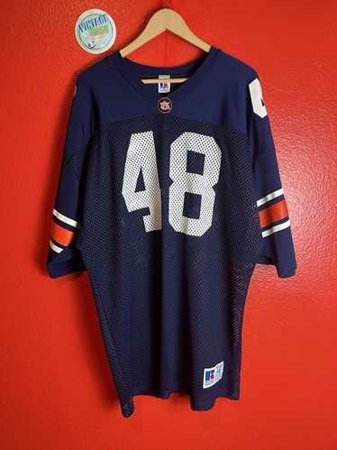 Vintage Vintage Russle Atheltics Auburn Jersey Nav