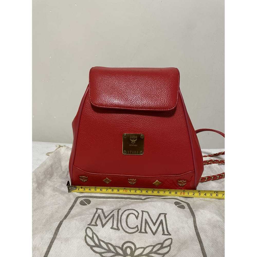 MCM Leather backpack - image 8