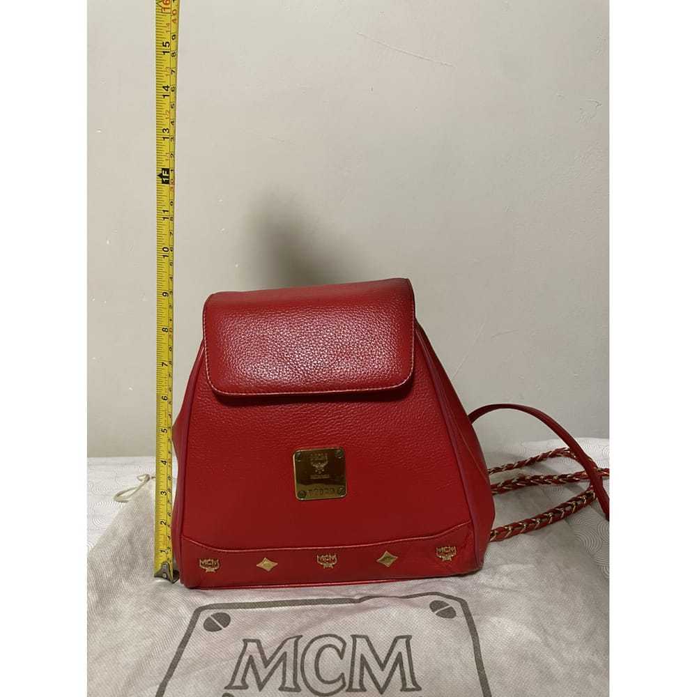 MCM Leather backpack - image 9