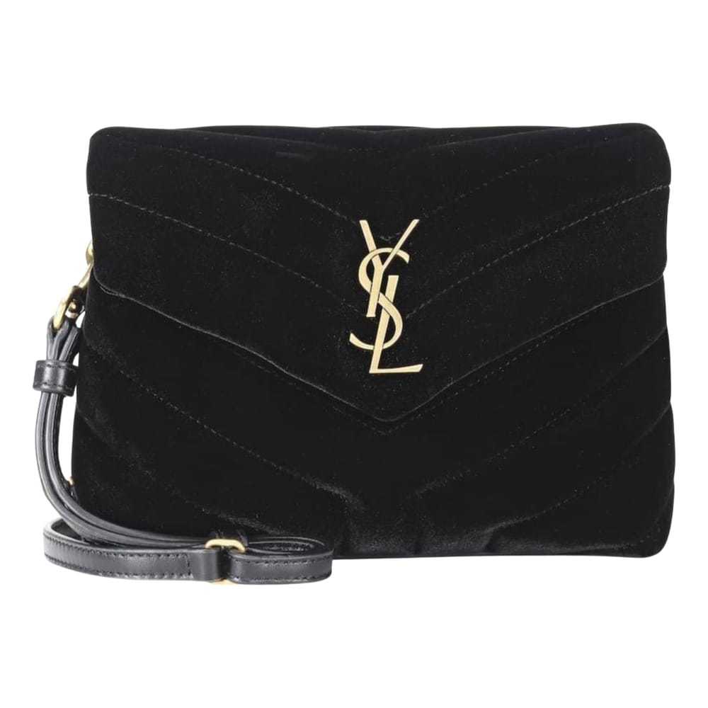 Saint Laurent Loulou velvet handbag - image 1
