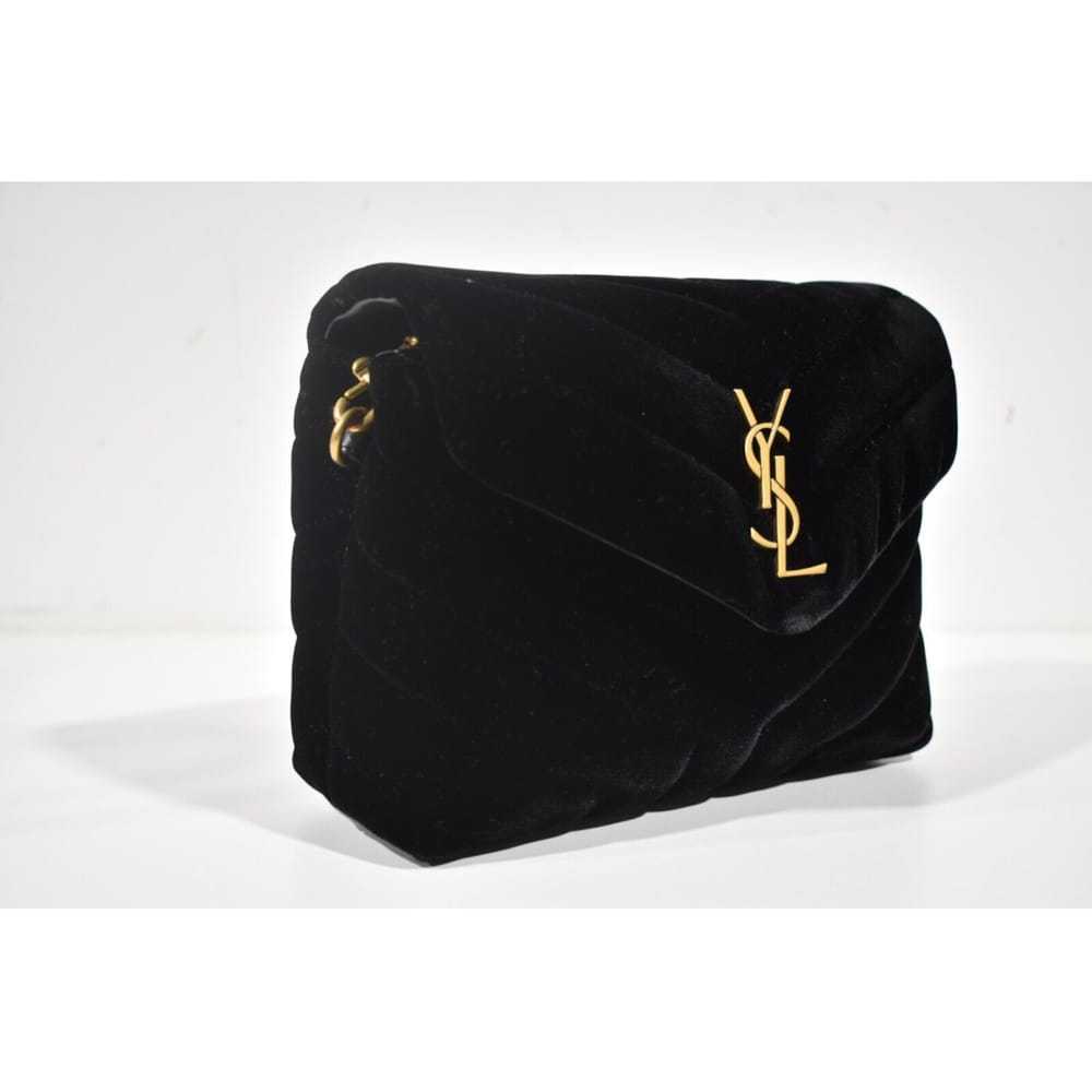 Saint Laurent Loulou velvet handbag - image 7