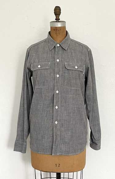 A.P.C. A.P.C x Carthatt - Grey Shirt - Small