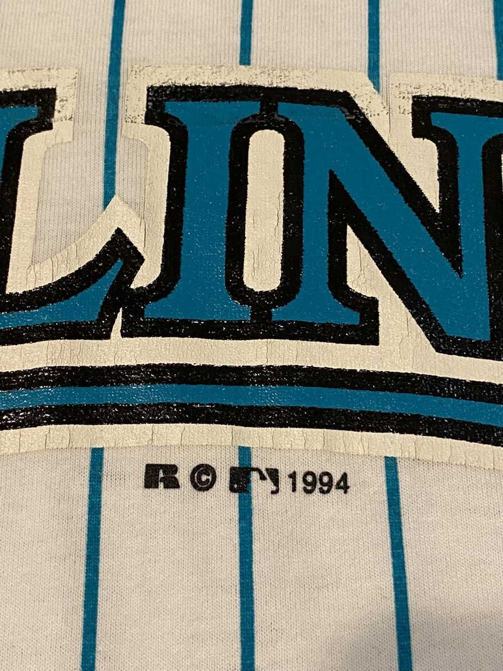 1993-02 Florida Marlins Blank Game Issued White Jersey 52 DP14316