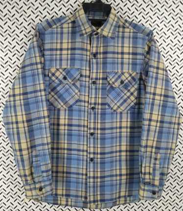 Avirex × Flannel × Japanese Brand Vintage Sanforiz