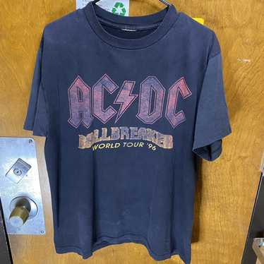 Band Tees × Vintage 1996 AC/DC Ball breaker tour … - image 1