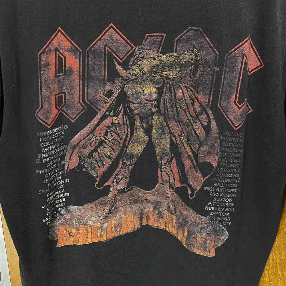 Band Tees × Vintage 1996 AC/DC Ball breaker tour … - image 3