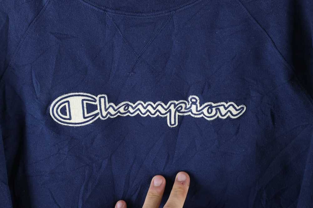 Champion × Vintage Vintage Champion Faded Felt Le… - image 5