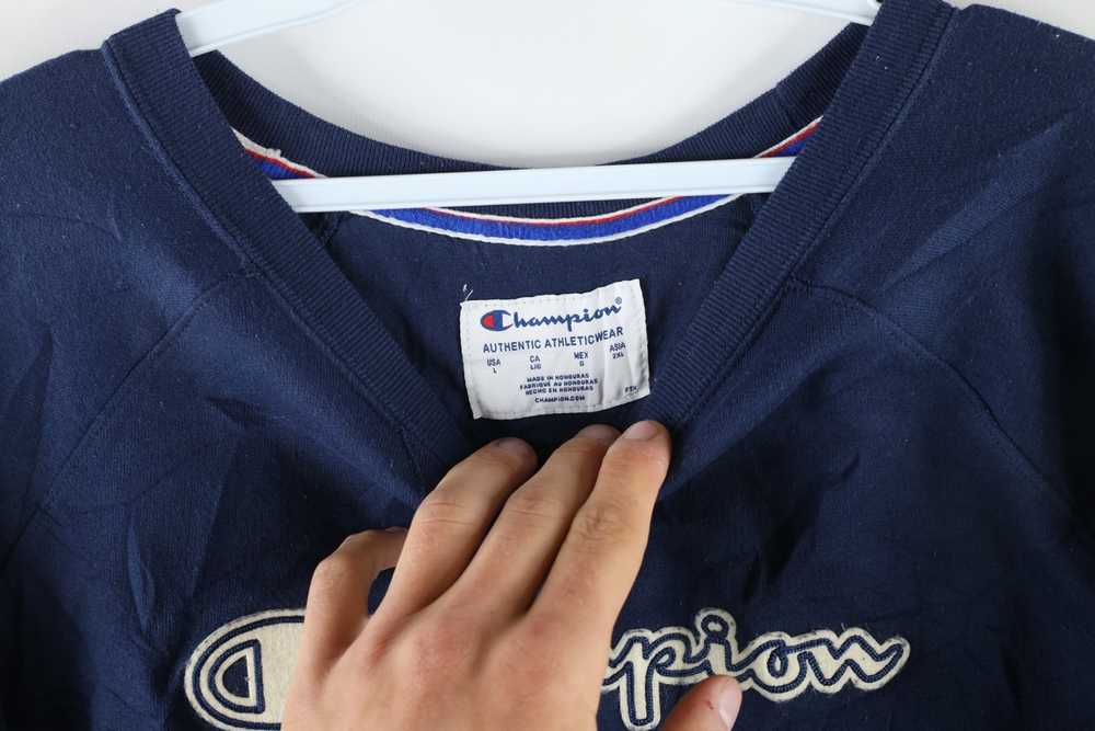 Champion × Vintage Vintage Champion Faded Felt Le… - image 6