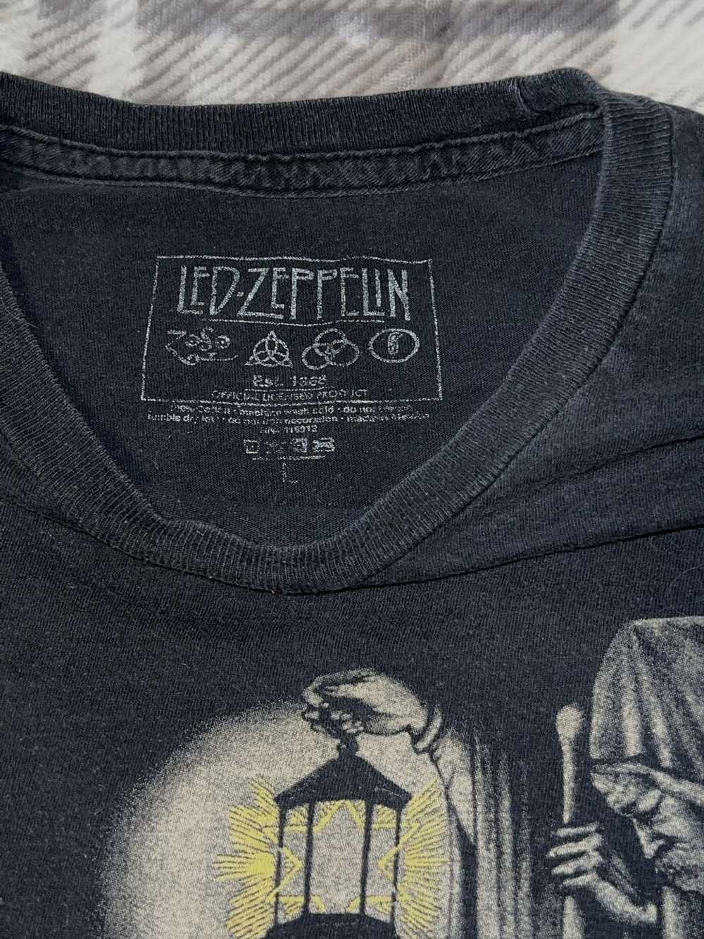 Led Zeppelin Vintage Led Zeppelin Band Tee - image 3