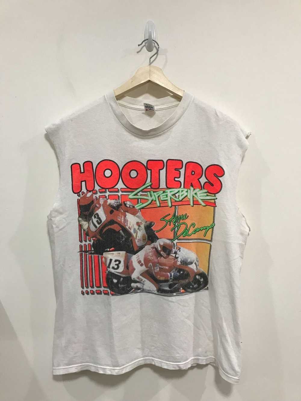 Streetwear × Vintage Vintage 90s Hooters Super bi… - image 1