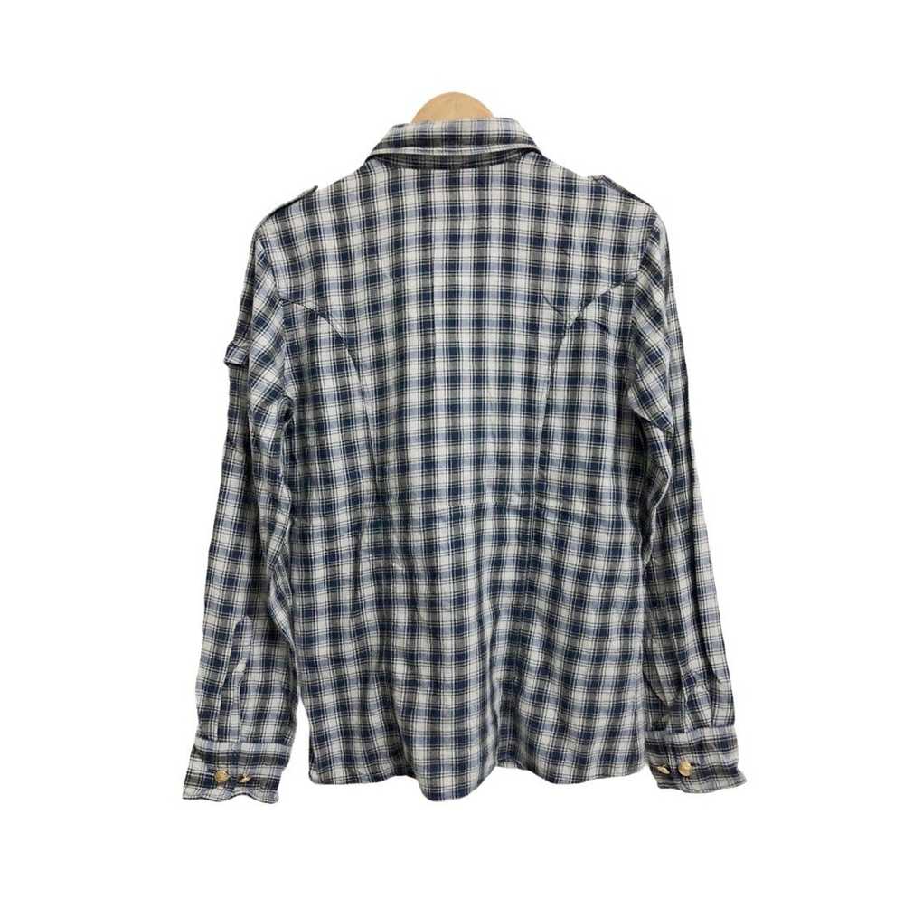 Beams Plus Rare Beams Military checked fashion sh… - image 10