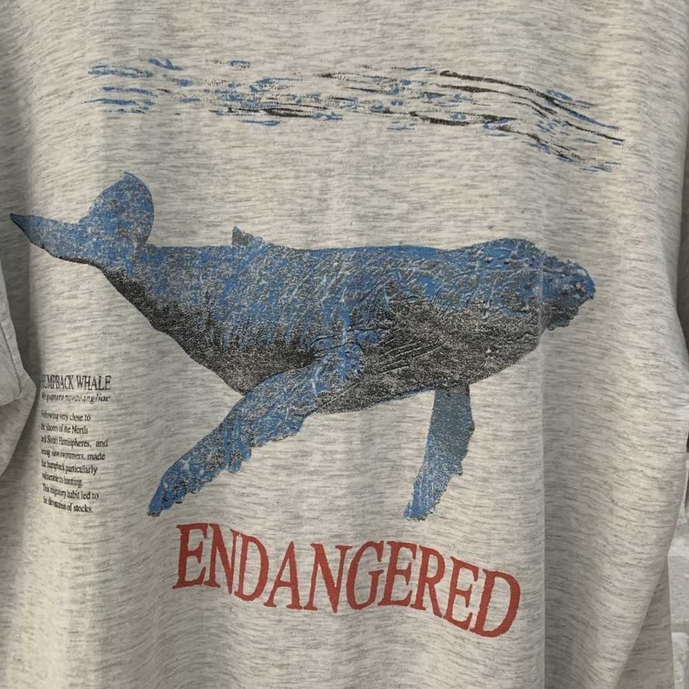 Vintage 90’s Humpback Whale Tee - image 3