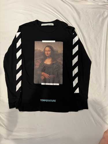 Off-white C/o Virgil Abloh Mona Lisa Graphic-print Cotton-jersey T