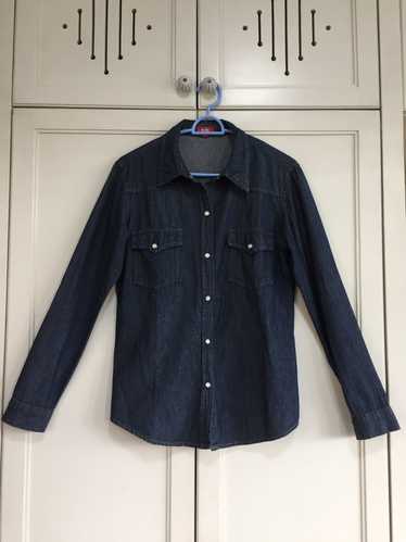 Esprit × Vintage Long sleeve denim shirt EDC by E… - image 1