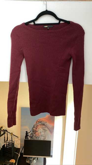 Maje MAJE Knit Sweater ⊛ DARK RED ⊛ Like New