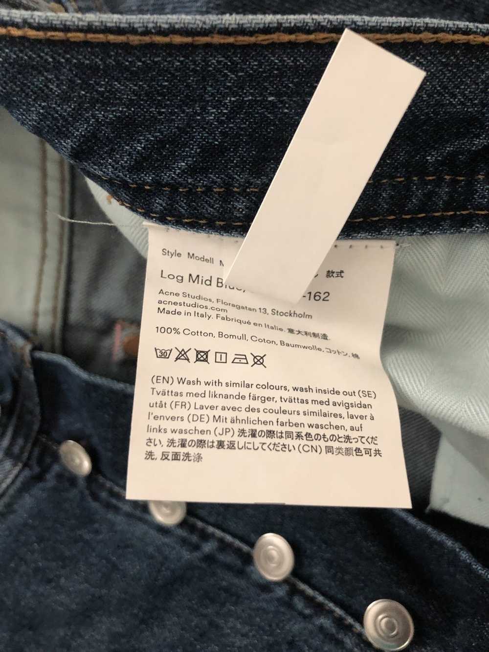 Acne Studios Acne Log Baggy Denim - image 2