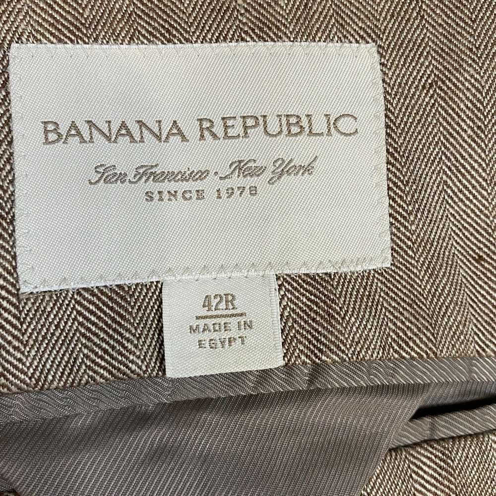 Banana Republic Banana Republic Sport Coat 42R Be… - image 8