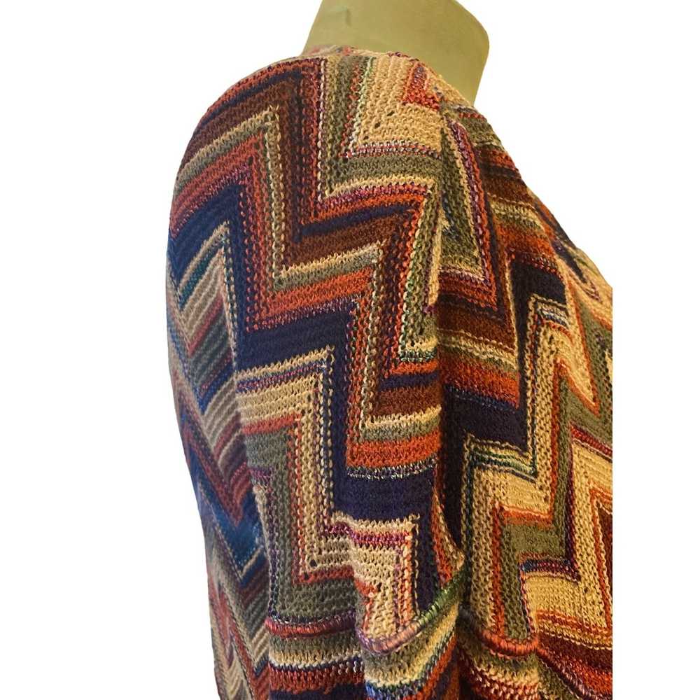 Missoni Missoni for Saks 5th Ave Multicolor Zig Z… - image 5