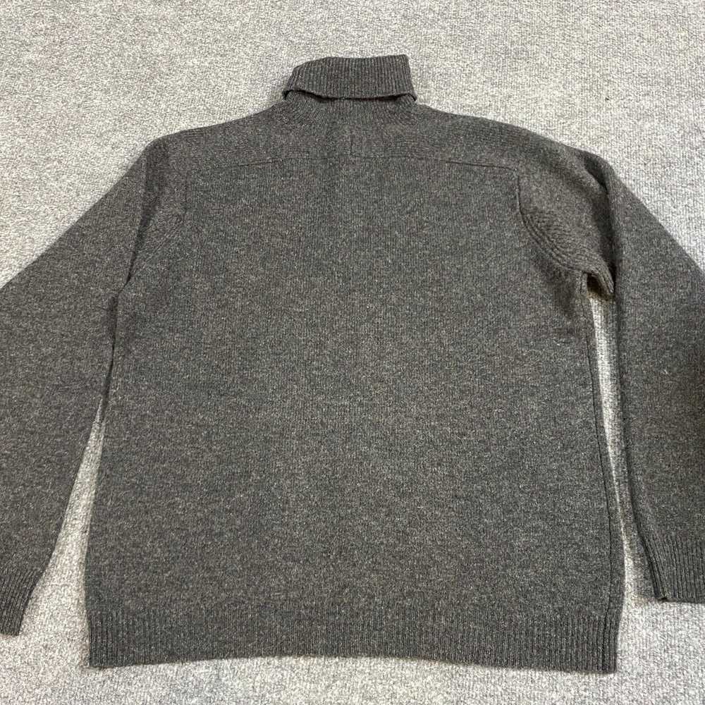 DKNY DKNY Men's Turtleneck Sweater L Gray Solid L… - image 7