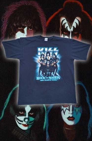 KISS　ROCK THE NATION 2004 WORLDTOUR Tシャツ KISS ROCK THE NATION2004 WORLD TOUR Tシャツ KISS Short