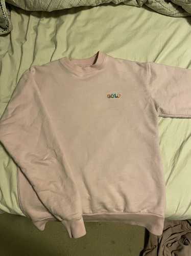 Golf Wang Pink 3D logo Golf Wang sweater