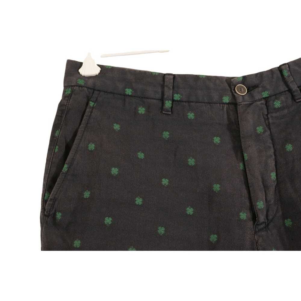 Davide Cenci Shamrock Faded Chino Camp Shorts Nav… - image 6